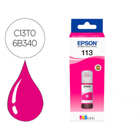 INK-JET EPSON ECOTANK 113 SERIES MAGENTA