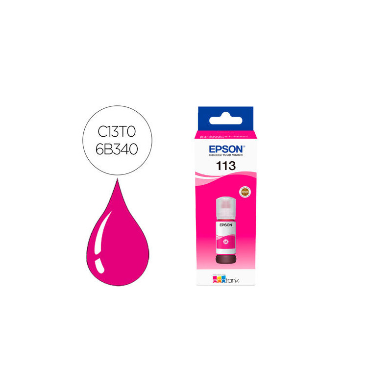 INK-JET EPSON ECOTANK 113 SERIES MAGENTA