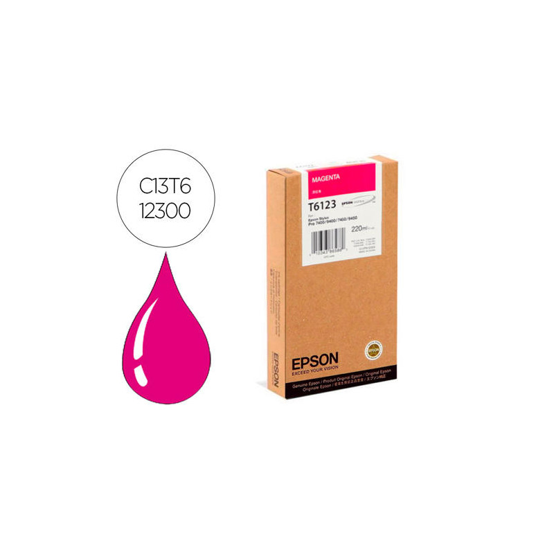 INK-JET EPSON GF STYLUS PHOTO 7450/9450/7400/9400 MAGENTA ALTA CAPACIDAD