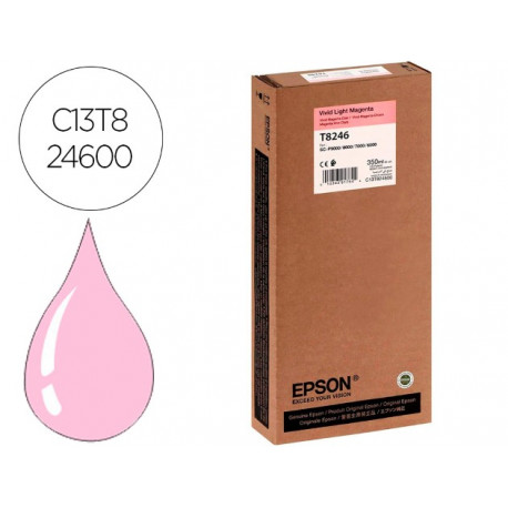 INK-JET EPSON GF SURECOLOR SERIE SC-P VIVID LIGHT MAGENTA ULTRACHROME HDX/HD 350ML