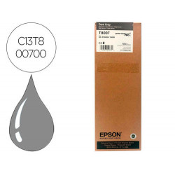 INK-JET EPSON SINGLEPACK DARK GRAY T800700 ULTRACHROME PRO 700ML