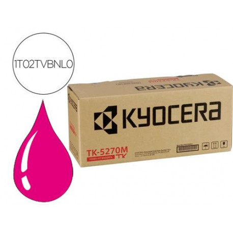 TONER KYOCERA TK5270M MAGENTA PARA ECOSYS M6230/6630CIDN