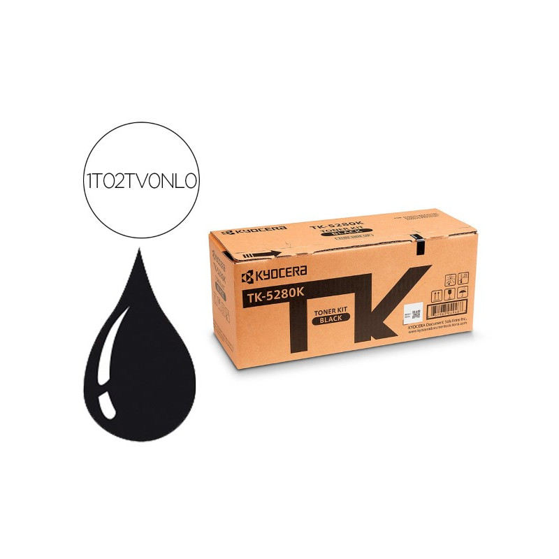 TONER KYOCERA TK5280K NEGRO PARA ECOSYSM6235 / 6635CIDN