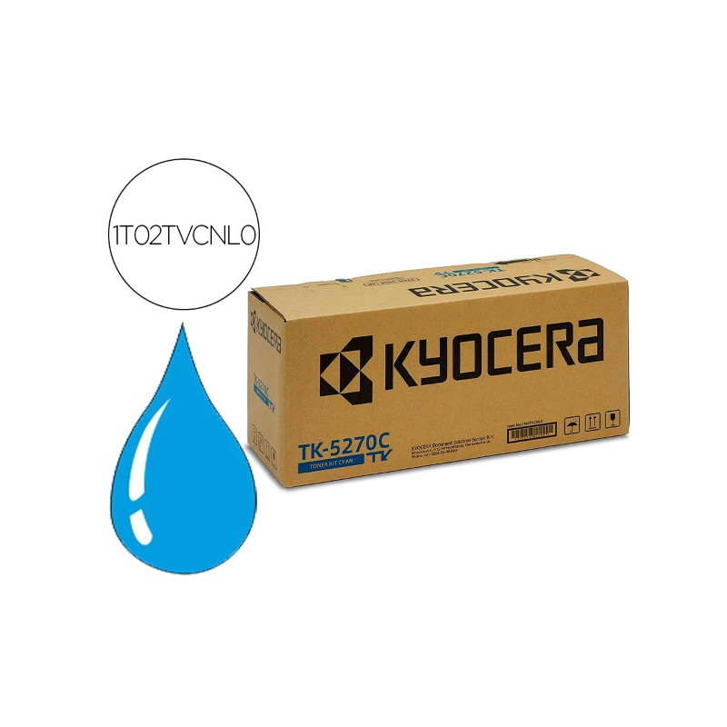 TONER KYOCERA TK5270C CIAN PARA ECOSYS M6230 / 6630CIDN