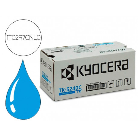 TONER KYOCERA TK-5240C MITA M5526CDN CIAN 3.000 P GINAS