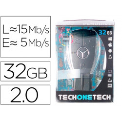 MEMORIA USB TECH ON TECH LLAVE MERCEDES 32 GB