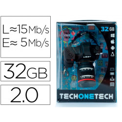 MEMORIA USB TECH ON TECH CAMARA FOTOS DX 32 GB