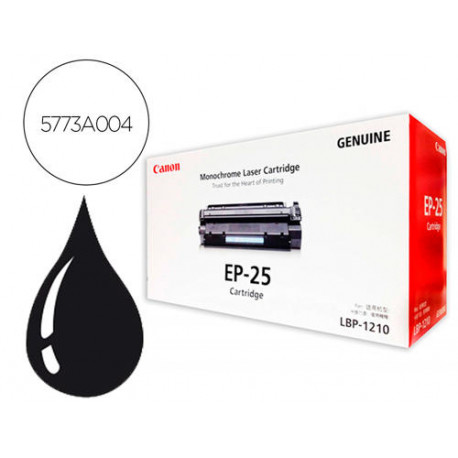 TONER CANON EP25 LBP1210 NEGRO