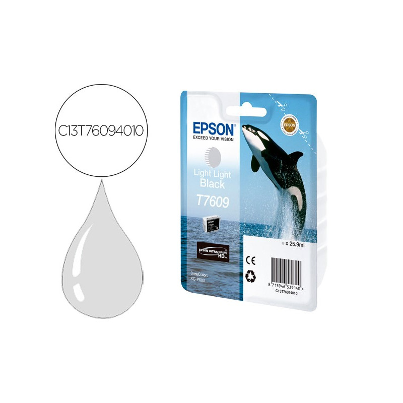 INK-JET EPSON SURECOLOR SC-P600 GRIS CLARO