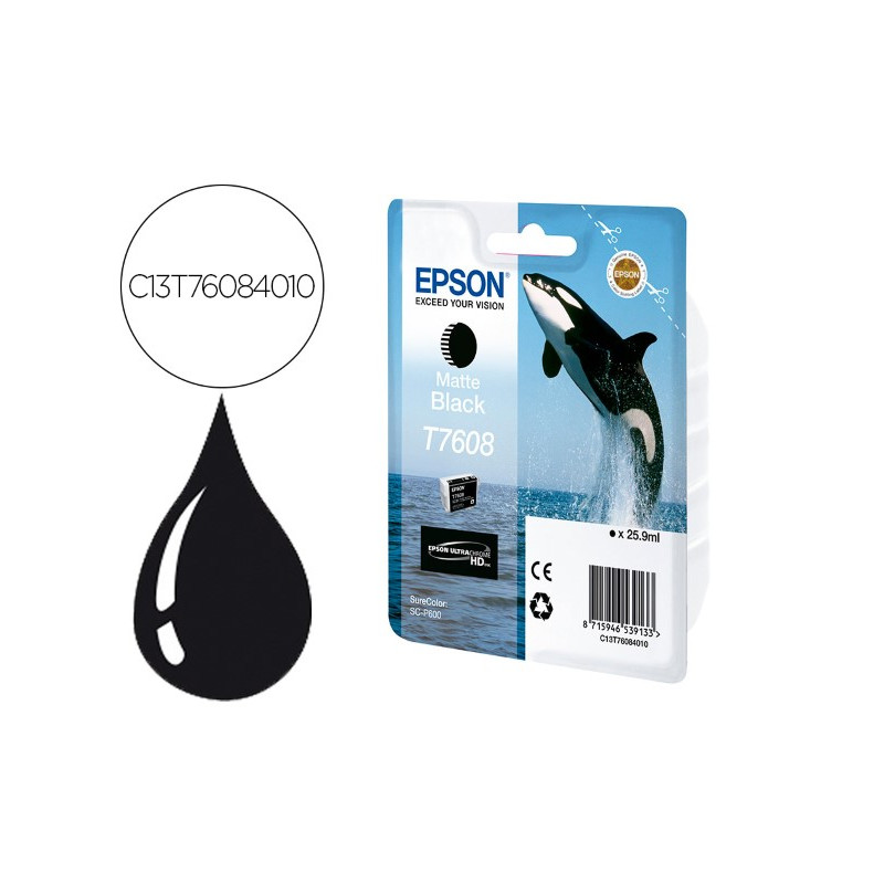 INK-JET EPSON SURECOLOR SC-P600 NEGRO MATE