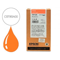 INK-JET EPSON T913A ORANGE INK 200ML