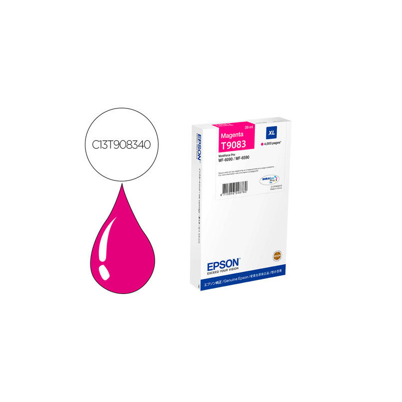 INK-JET EPSON WF-6590DWF/WF-6090DW MAGENTA XL