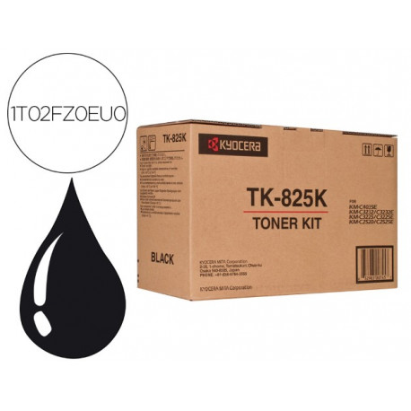 TONER KYOCERA -MITA KM-C2520 / 3225 / 3232 TK825K NEGRO