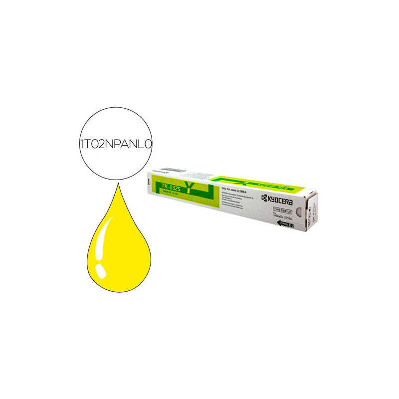 TONER KYOCERA -MITA TONER AMARILLO TK8325Y