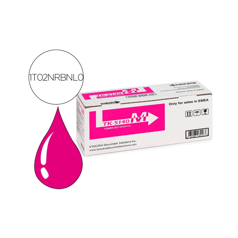 TONER TK5140 KYOCERA ECOSYS M6530CDN, M6530CDN/KL3, P6130CDN, P6130CDN/KL3 MAGENTA 5.000 PAG