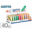 GOMA DE BORRAR GIOTTO HAPPY GOMMA PASTEL FORMA DE LAPIZ