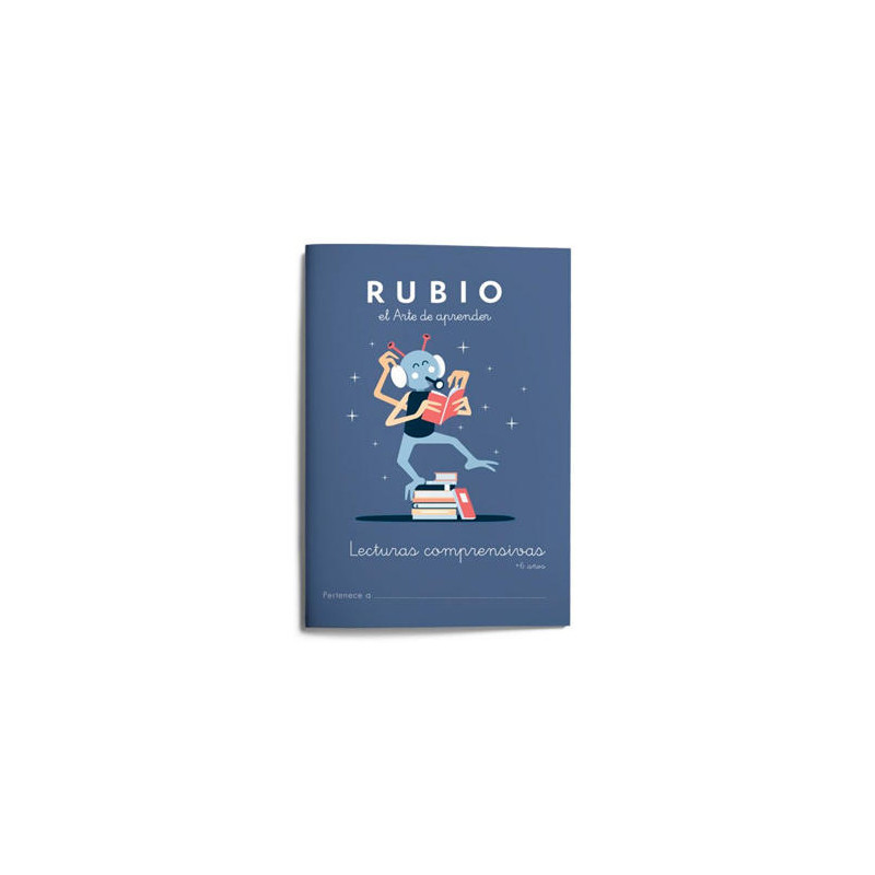 CUADERNO RUBIO LECTURAS COMPRENSIVAS + 6 A?OS