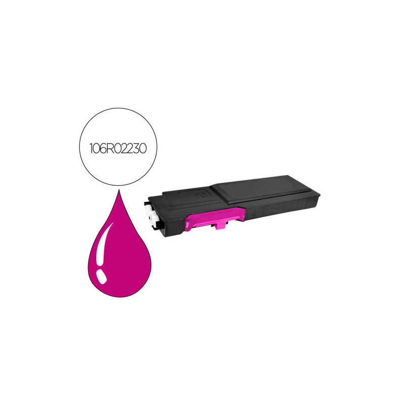 TINTA SOLIDA XEROX 106R02230 PHASER 6600 / WORKCENTRE 6605 MAGENTA 6000 PAGINAS