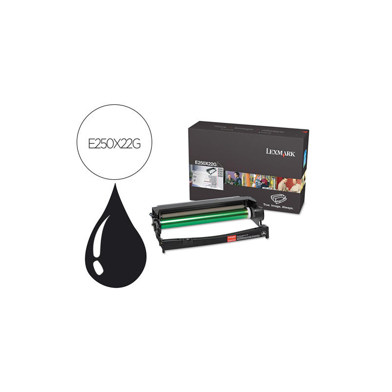 TAMBOR LEXMARK E250X22G E250 / E350 / E352 / E450 NEGRO 30000 PAGINAS