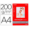 PAPEL FOTOGRAFICO CANON PIXMA BRILLO DIN A4 200G/M2 INK-JET PAQUETE DE 100 HOAS Nova: PAPEL FOTOGRAF