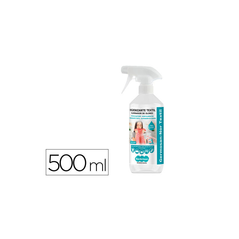 DESINFECTANTE BACTERISAN GERMOSAN-NOR BP7 VIRUCIDA PARA TEXTIL BOTE PULVERIZADOR DE 500 ML