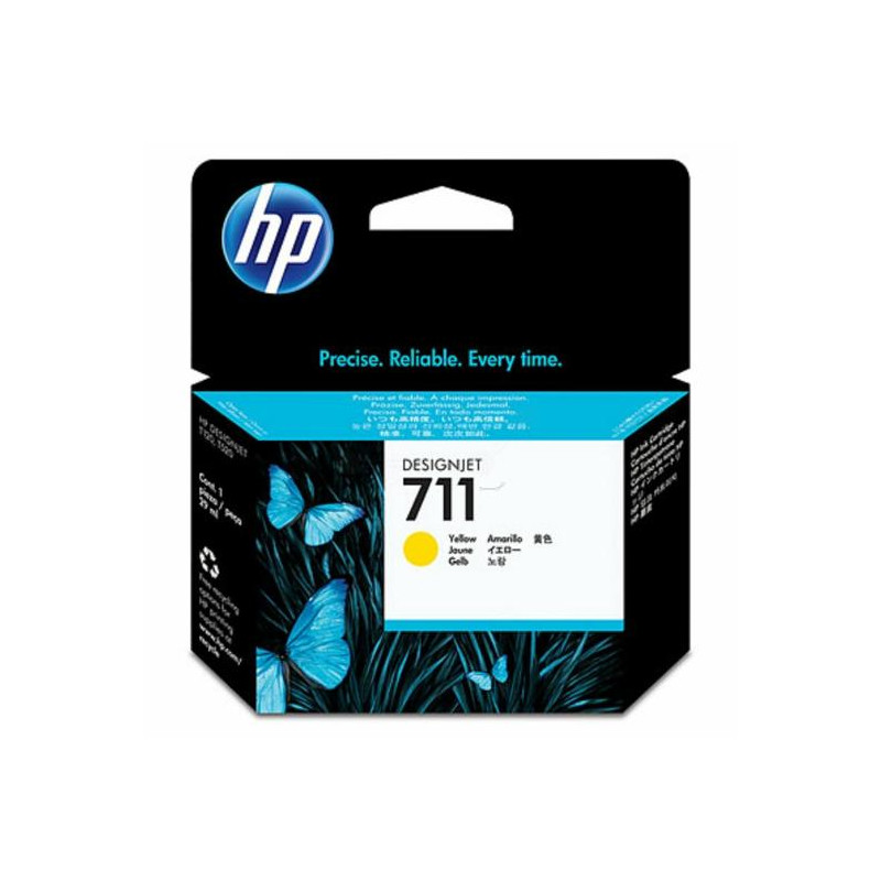 INK-JET HP DESIGNJET T120/T520 AMARILLO N 711 PACK 3/1000 PAGINAS