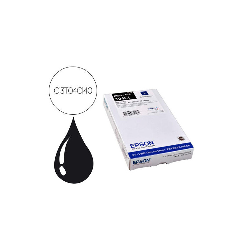 INK-JET EPSON T04C1 NEGRO 2900 PAGINAS