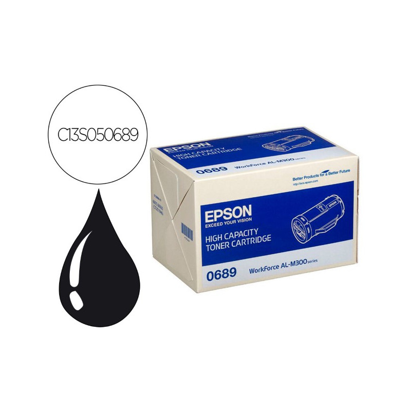 INK-JET EPSON S050689 AL-M300DN NEGRO 10000 PAGINAS