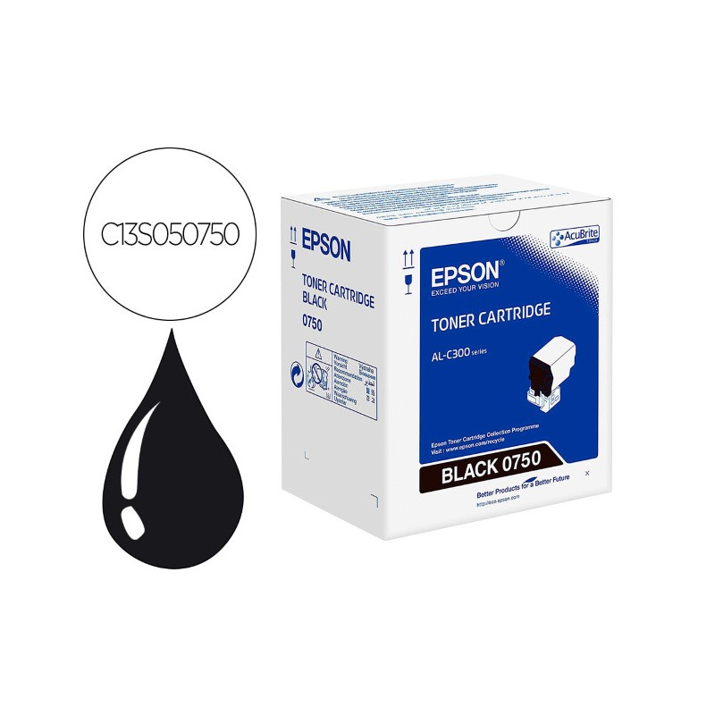 TONER EPSON C13S050750 NEGRO 7300 PAGINAS