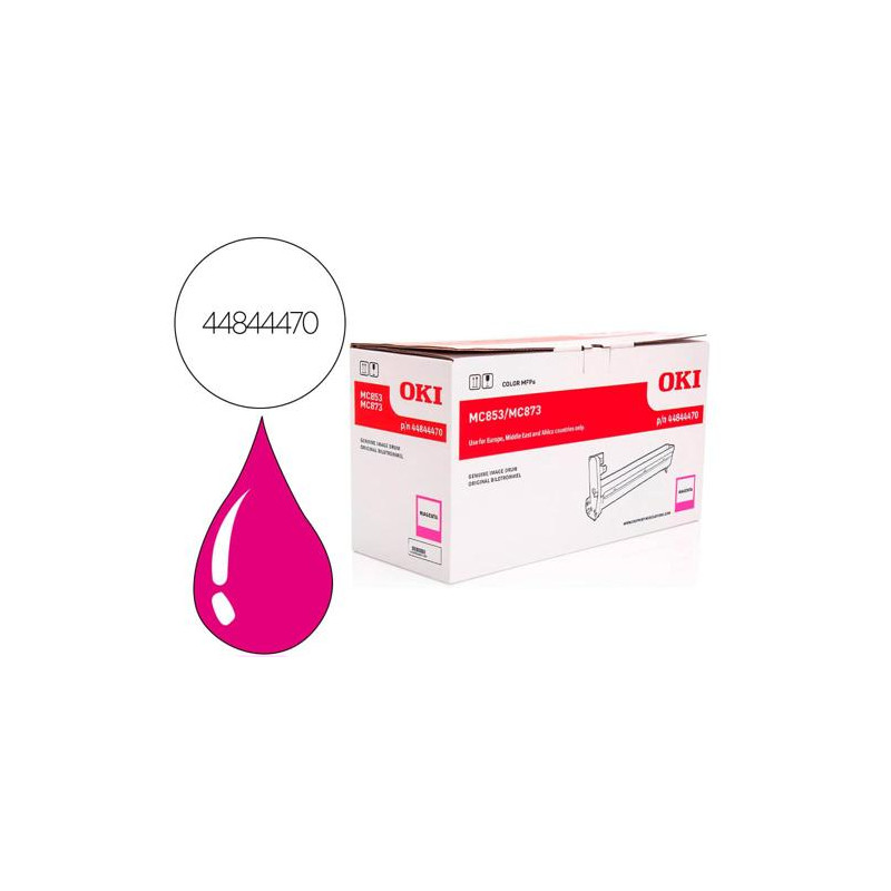 TAMBOR OKI LASER I MC853 / 873 MAGENTA 30000 PAGINAS