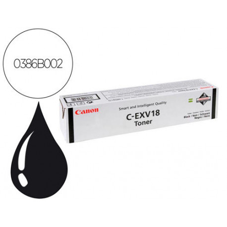 TONER CANON EXV18 IR1018 IR1020 IR1022 NEGRO