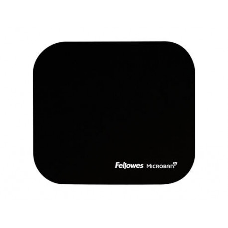 ALFOMBRILLA PARA RATON FELLOWES CON PROTECCION MICROBAN COLOR NEGRO 226X192X3 MM