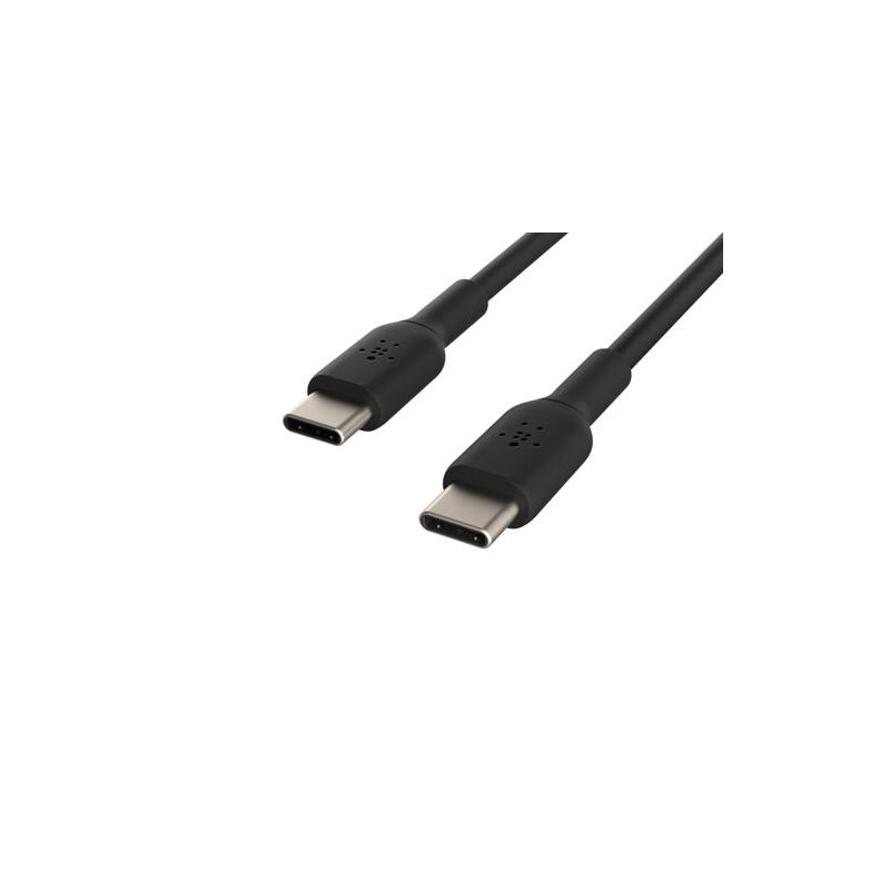 CABLE BELKIN CAB003BT1MBK USB-C A USB-C BOOST CHARGE LONGITUD 1 M COLOR NEGRO