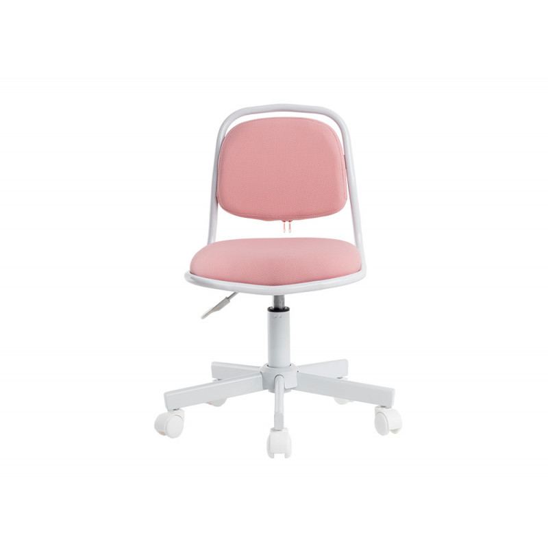 SILLA Q-CONNECT INFANTIL BARI ESCRITORIO COLOR ROSA ALT MAX 795 ANC 390 PROF 350 MM