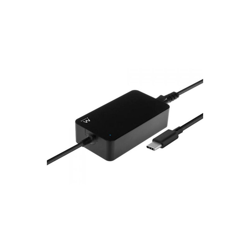 CARGADOR EWENT PARA PORTATIL USB TYPE-C 100-240V 45W