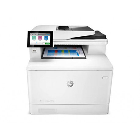 EQUIPO MULTIFUNCION HP LASERJET ENTERPRISE COLOR MFP M480F DUPLEX RED 27 PPM ESCANER COPIADORA IMPRE