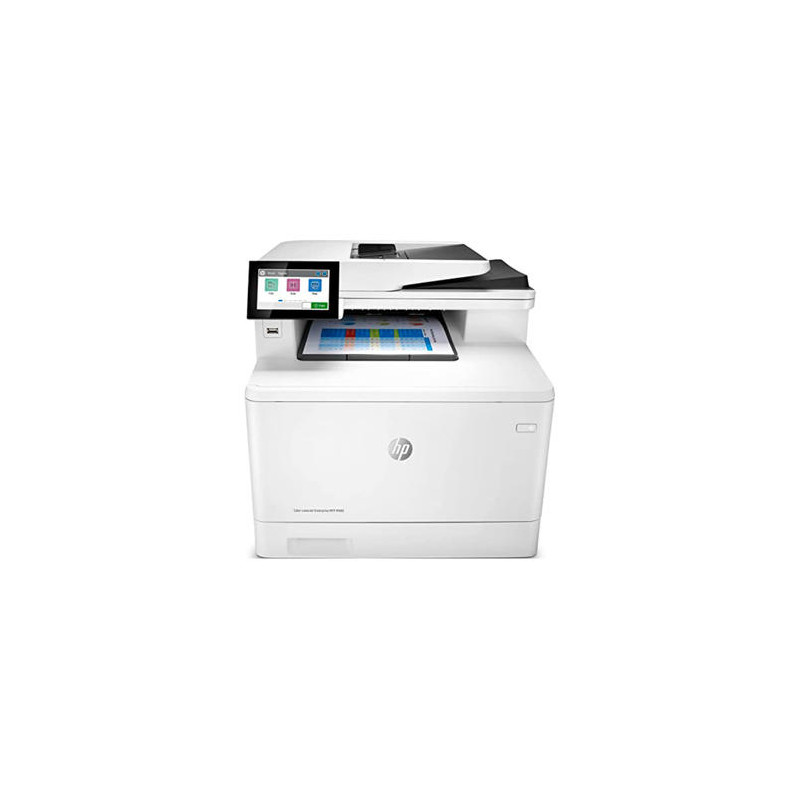 EQUIPO MULTIFUNCION HP LASERJET ENTERPRISE COLOR MFP M480F DUPLEX RED 27 PPM ESCANER COPIADORA IMPRE