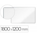 PIZARRA BLANCA NOBO PREMIUM PLUS ACERO VITRIFICADO MAGNETICA 1800X1200 MM