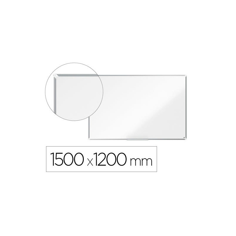 PIZARRA BLANCA NOBO PREMIUM PLUS MELAMINA 1500X1200 MM