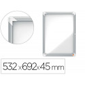 VITRINA DE ANUNCIOS NOBO PREMIUM PLUS MAGNETICA DE EXTERIOR 4 X DIN A4 532X692X45 MM