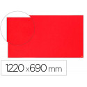 TABLERO DE ANUNCIOS NOBO IMPRESSION PRO FIELTRO ROJO FORMATO PANORAMICO 55" 1220X690 MM