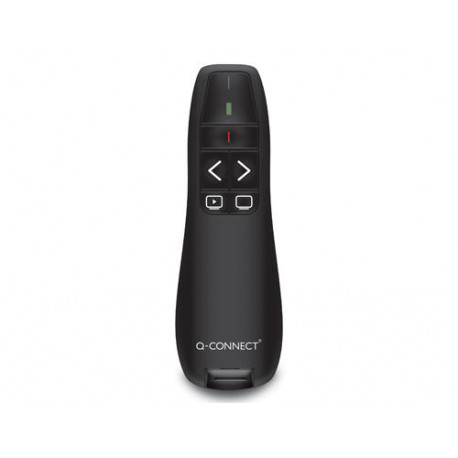 PUNTERO LASER Q-CONNECT PARA PRESENTACIONES 5 BOTONES ALCANCE 20 MT RECEPTOR USB