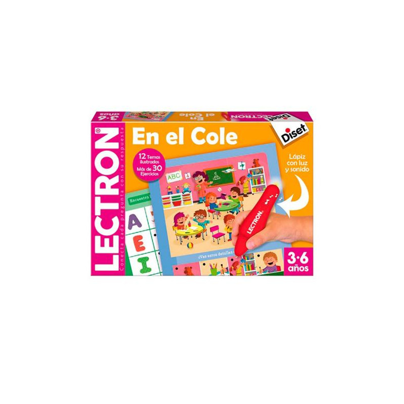 JUEGO DISET DIDACTICO LECTRON EN EL COLE