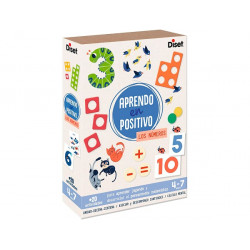 JUEGO DISET DIDACTICO APRENDO EN POSITIVO LOS NUMEROS