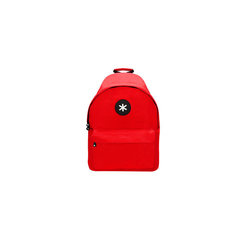 CARTERA ANTARTIK MOCHILA CON ASA Y BOLSILLOS CON CREMALLERA COLOR ROJO 310X160X410 MM