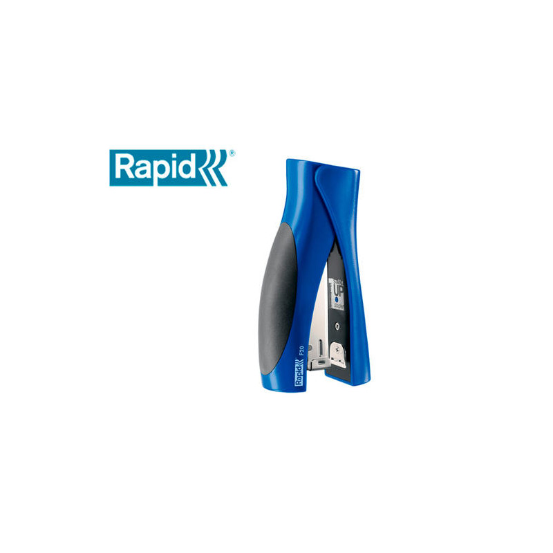 GRAPADORA RAPID VERTICAL ULTIMATE F20 PLASTICO CAPACIDAD DE GRAPADO 20 HOJAS USA GRAPAS 24/6 Y 26/6 