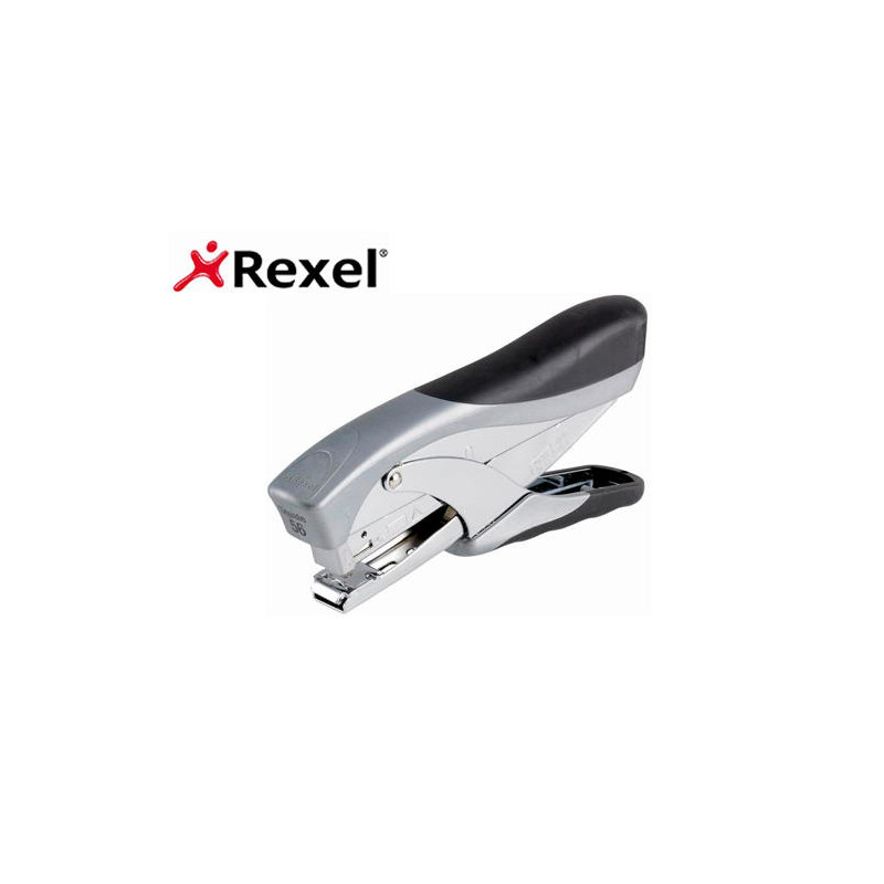 GRAPADORA REXEL DE TENAZA SQUALE 56 METALICA CAPACIDAD DE GRAPADO 25 HOJAS USA GRAPAS 24/6 Y 26/6 CO