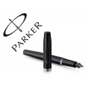 PLUMA PARKER IM PROFESSIONALS VIBRANT PURPLE RING PLUMIN F EN ESTUCHE DE REGALO