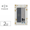 JUEGO PARKER IM ESSENTIAL ACERO CT BOLIGRAFO + PLUMA