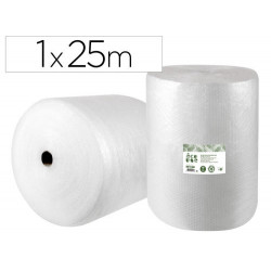 PLASTICO BURBUJA LIDERPAPEL ECOUSE 1X25M 30% DE PLASTICO RECICLADO